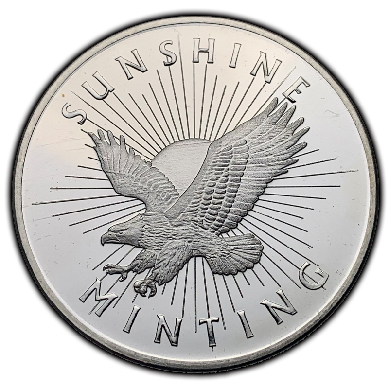 Sunshine Mint 1/2 Oz Silver Round