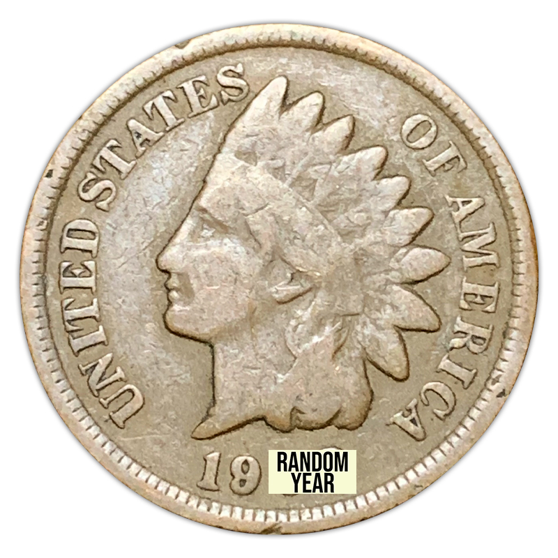 Random Date Indian Head Cent
