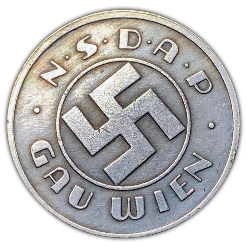 Nazi Germany Vienna Printing Press Commemorative Coin
