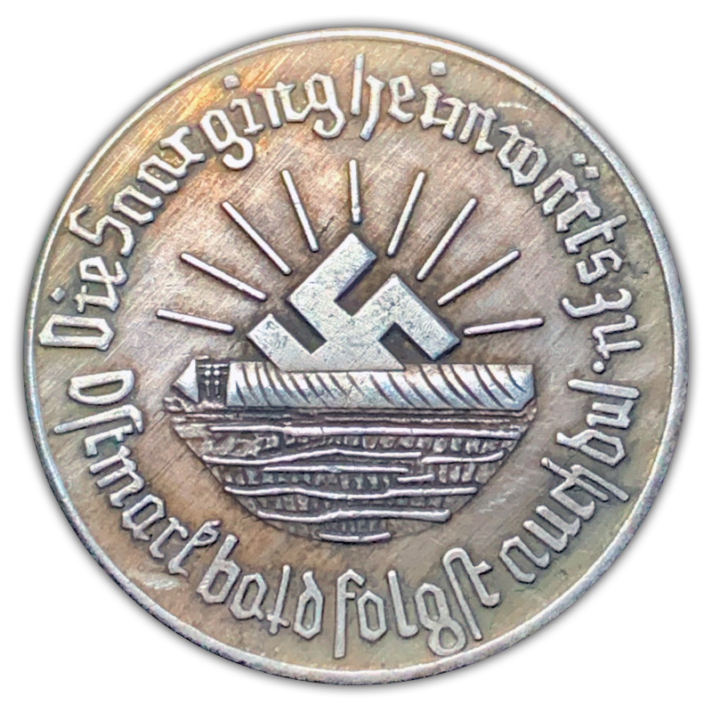 Nazi Germany SA Rising Sun Commemorative Coin