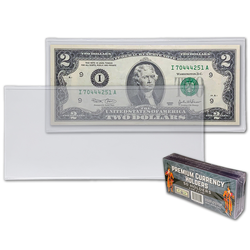 Premium Currency Holders For Regular Bills