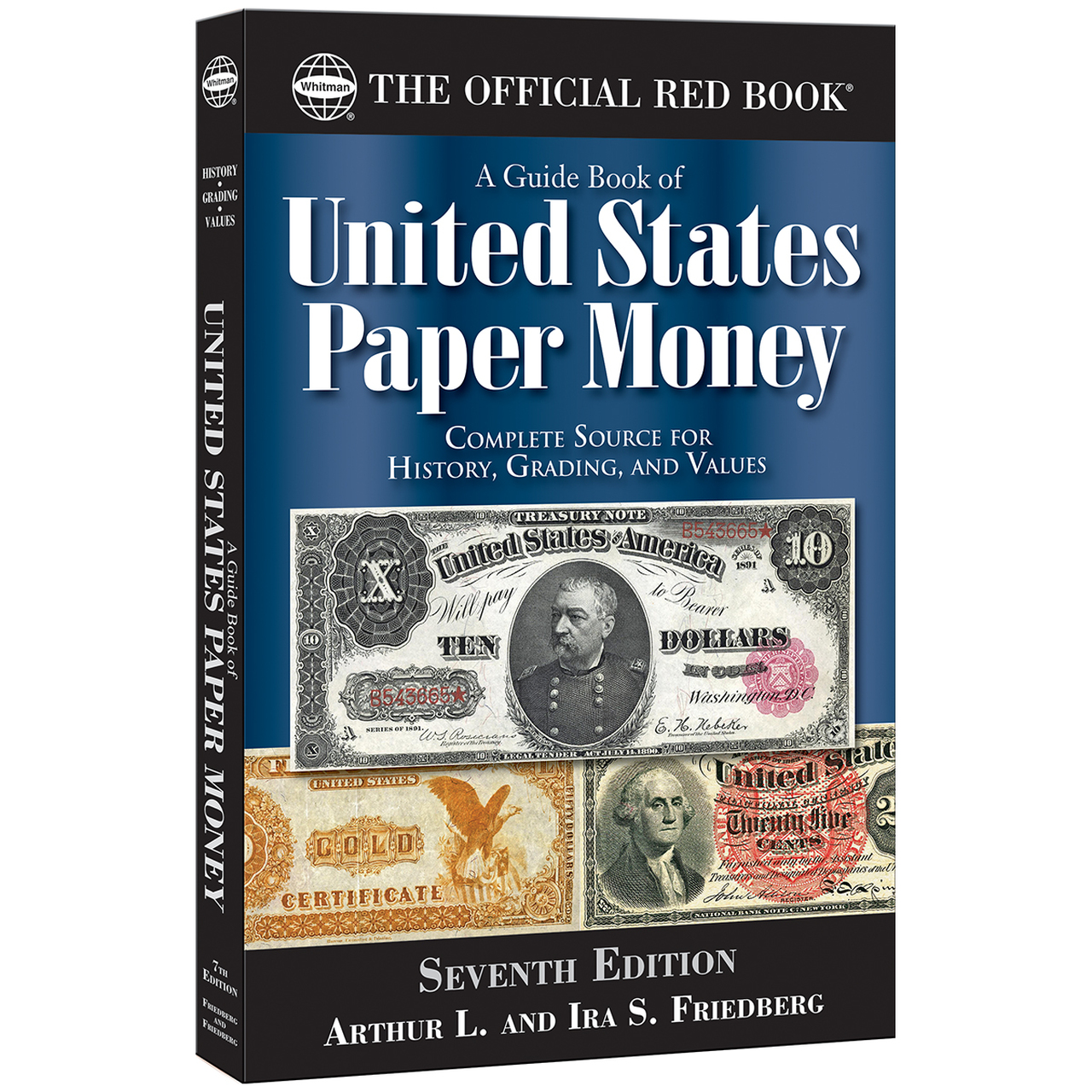 Whitman Official Red Book Guide To United States Paper Money, 7th Edition